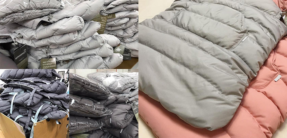 韓国内初、ダウンフィットケープの誕生