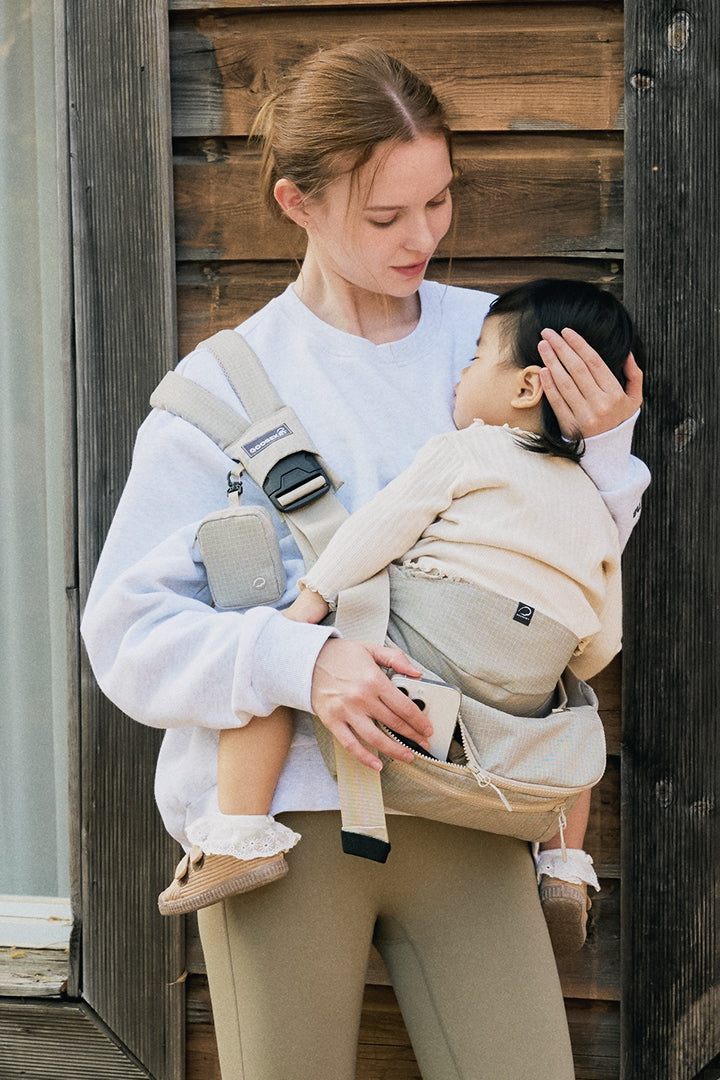 NEW】グスケット抱っこ紐AIR+Bag ベージュ – GOOSEKET.JP
