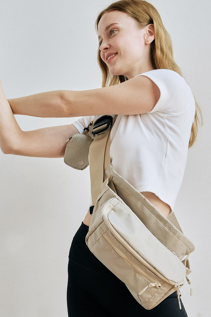 NEW】グスケット抱っこ紐AIR+Bag ベージュ – GOOSEKET.JP
