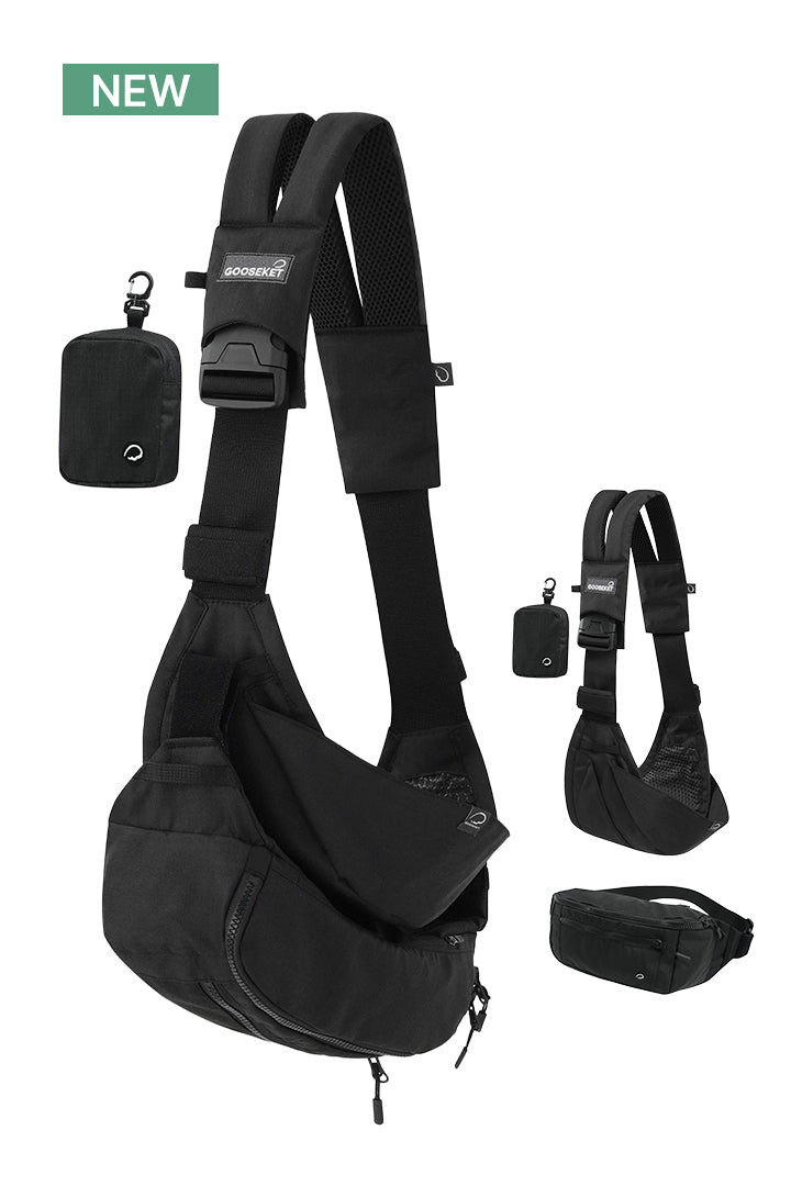 NEW】グスケット抱っこ紐AIR+Bag ブラック – GOOSEKET.JP