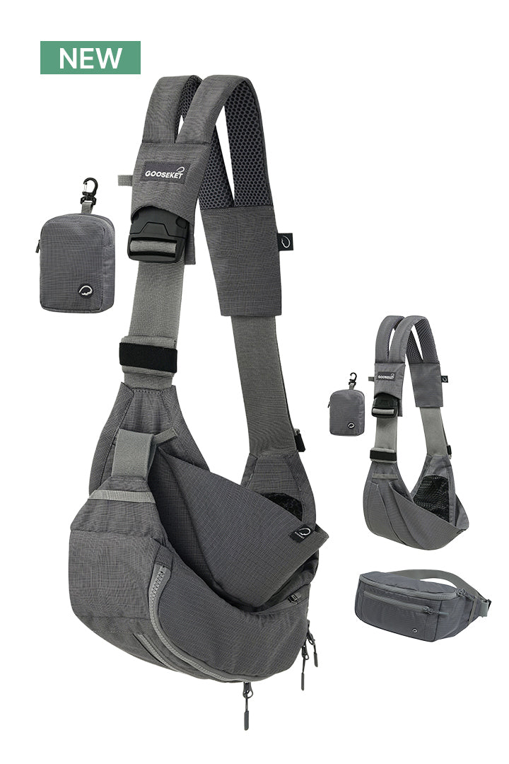 NEW】グスケット抱っこ紐AIR+Bag グレー – GOOSEKET.JP