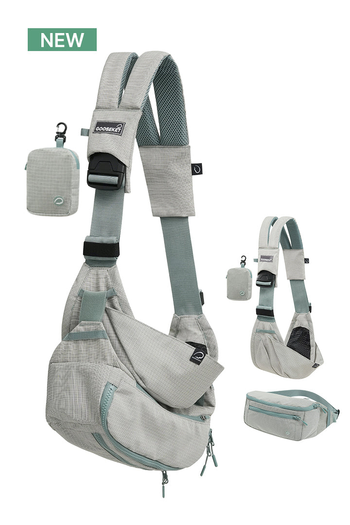 NEW】グスケット抱っこ紐AIR＋Bag ミント – GOOSEKET.JP