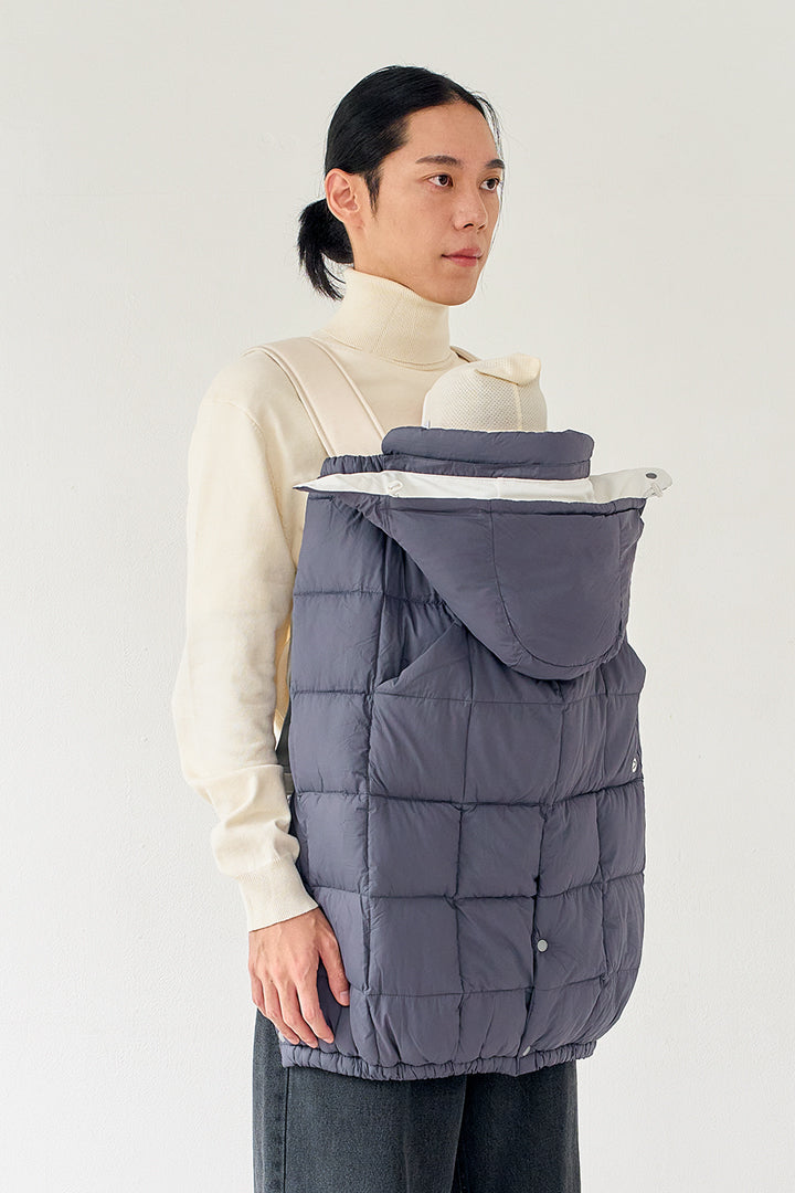 抱っこ紐防寒ケープ チャコール【12/4以降順次発送】 – GOOSEKET.JP