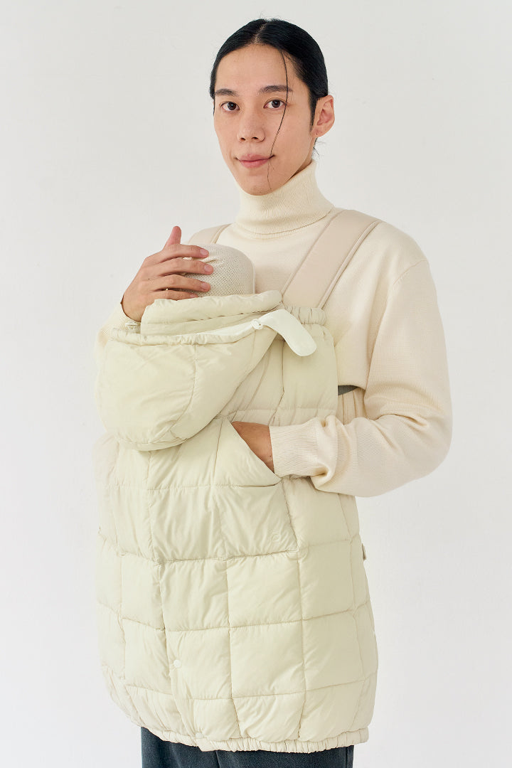 抱っこ紐防寒ケープ クリーム – GOOSEKET.JP