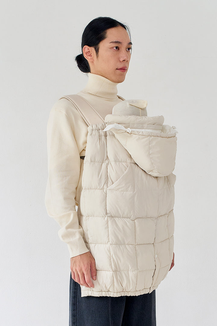 抱っこ紐防寒ケープ クリーム – GOOSEKET.JP