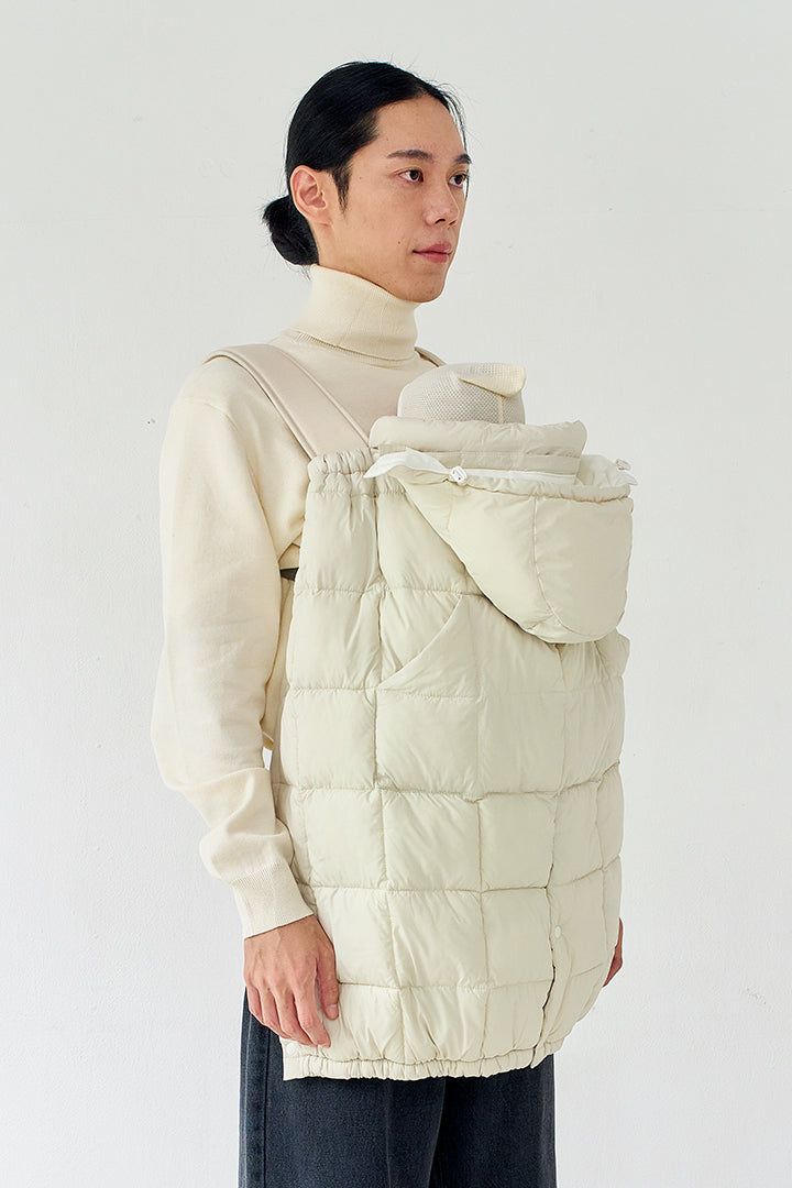 抱っこ紐防寒ケープ クリーム – GOOSEKET.JP