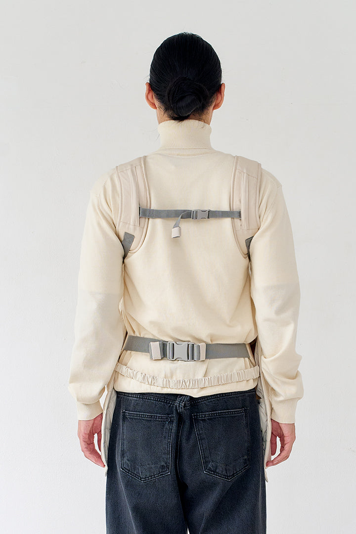 抱っこ紐防寒ケープ クリーム – GOOSEKET.JP