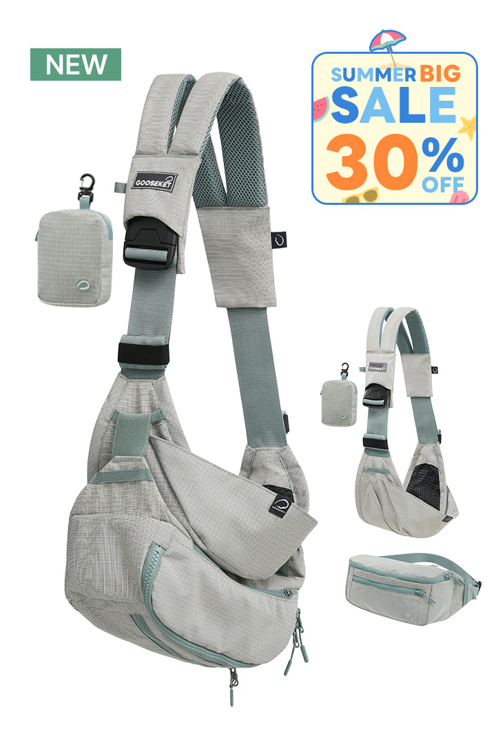 NEW】グスケット抱っこ紐AIR+Bag ミント – GOOSEKET.JP