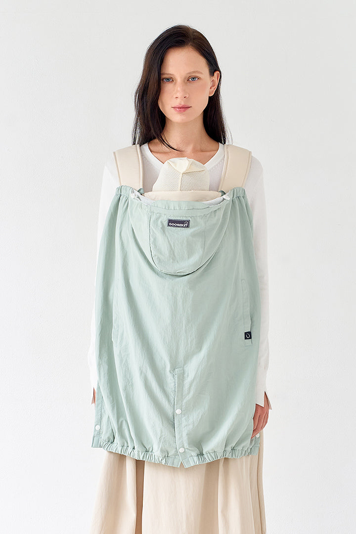 新品未開封未使用品　グスケット　防寒ケープ　チャコールグレー 抱っこ紐防寒ケープ チャコール – GOOSEKET.JP